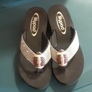 BLING FOOTBALL SANDALS